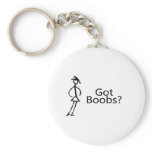 Got Boobs (Stick Girl) keychains