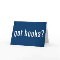 got books? greeting cards
