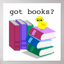 Got Books Reading Poster