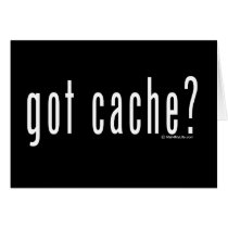 got cache? cards