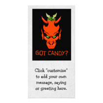 Got Candy Demon? Photo Greeting Card
