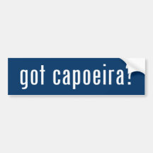 got capoeira? bumper sticker