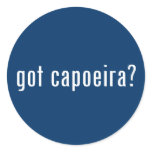 got capoeira? round stickers