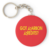 Got Carbon Credits? Key Chain