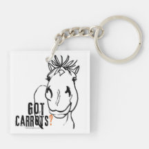 Got Carrots? Acrylic Key Chain