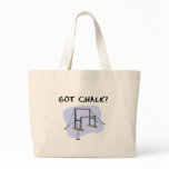 Got chalk? tote bags
