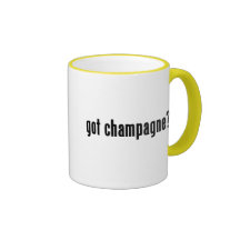got champagne? coffee mug