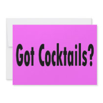 Got Cocktails? Announcements