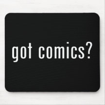 got comics? mouse mat