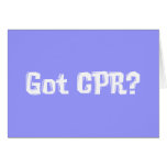 Got CPR Gifts cards