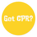 Got CPR Gifts stickers