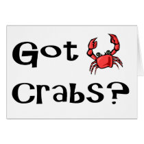 Got Crabs? Cards