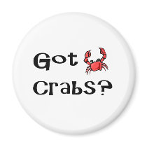 Got Crabs? Fridge Magnet