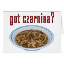 Got Czarnina? Soup Cards