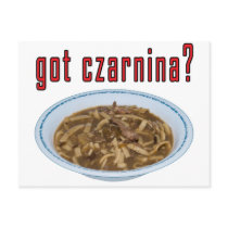 Got Czarnina? Soup Postcards