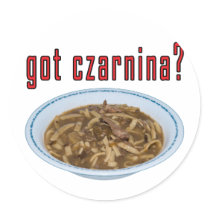 Got Czarnina? Soup Stickers