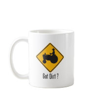 Got Dirt Tractor Gold Coffee Mugs