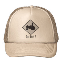 Got Dirt Tractor Grey Mesh Hat