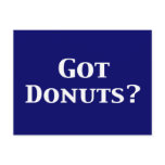 Got Doughnuts Gifts postcards