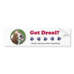 Got Drool bumper stickers