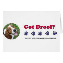 Got Drool Greeting Card
