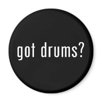 got drums? refrigerator magnet