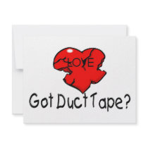 Got Duct Tape Personalized Invitation