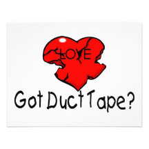 Got Duct Tape Personalized Invitation