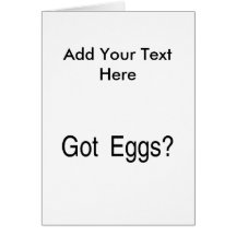 Got Eggs Cards