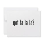 got fa la la? invitations