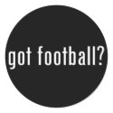 got football? stickers