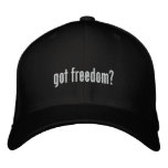 Got Freedom? Embroidered Hat embroidered hats