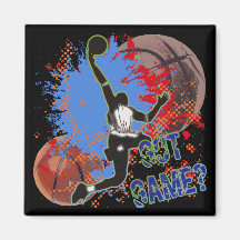 GOT GAME - BASKETBALL REFRIGERATOR MAGNETS