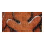 got gingerbread man? photo cards