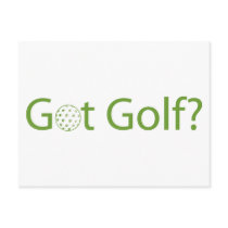 Got Golf Postcard