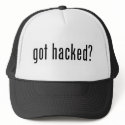 got hacked? hats