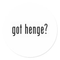 got henge? sticker