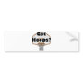got hoops basketball hoop bumper stickers