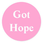 Got Hope - Font 2 stickers