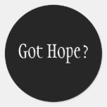 Got Hope? Round Sticker