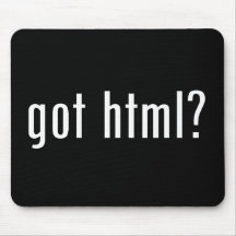 got html? mouse mats