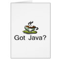 Got Java? cards