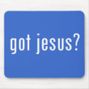 got jesus? mousepads