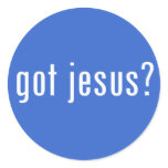 got jesus? stickers