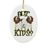 GOT KIDS? CHRISTMAS ORNAMENT - GOAT BABIES BOER ornaments