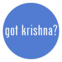 got krishna? stickers