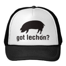 Got Lechon - Basic Black Trucker Hats