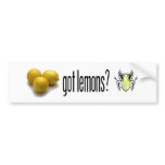 "Got Lemons?" UU Bumpah Stickah bumper stickers