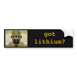 Got Lithium Bumper Sticker bumper stickers
