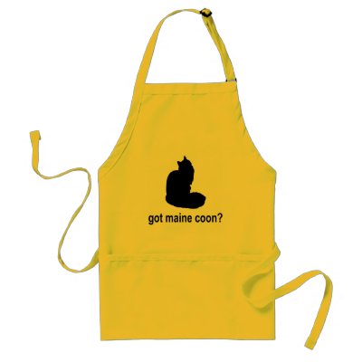 Got Maine Coon? Apron by catwiregifts